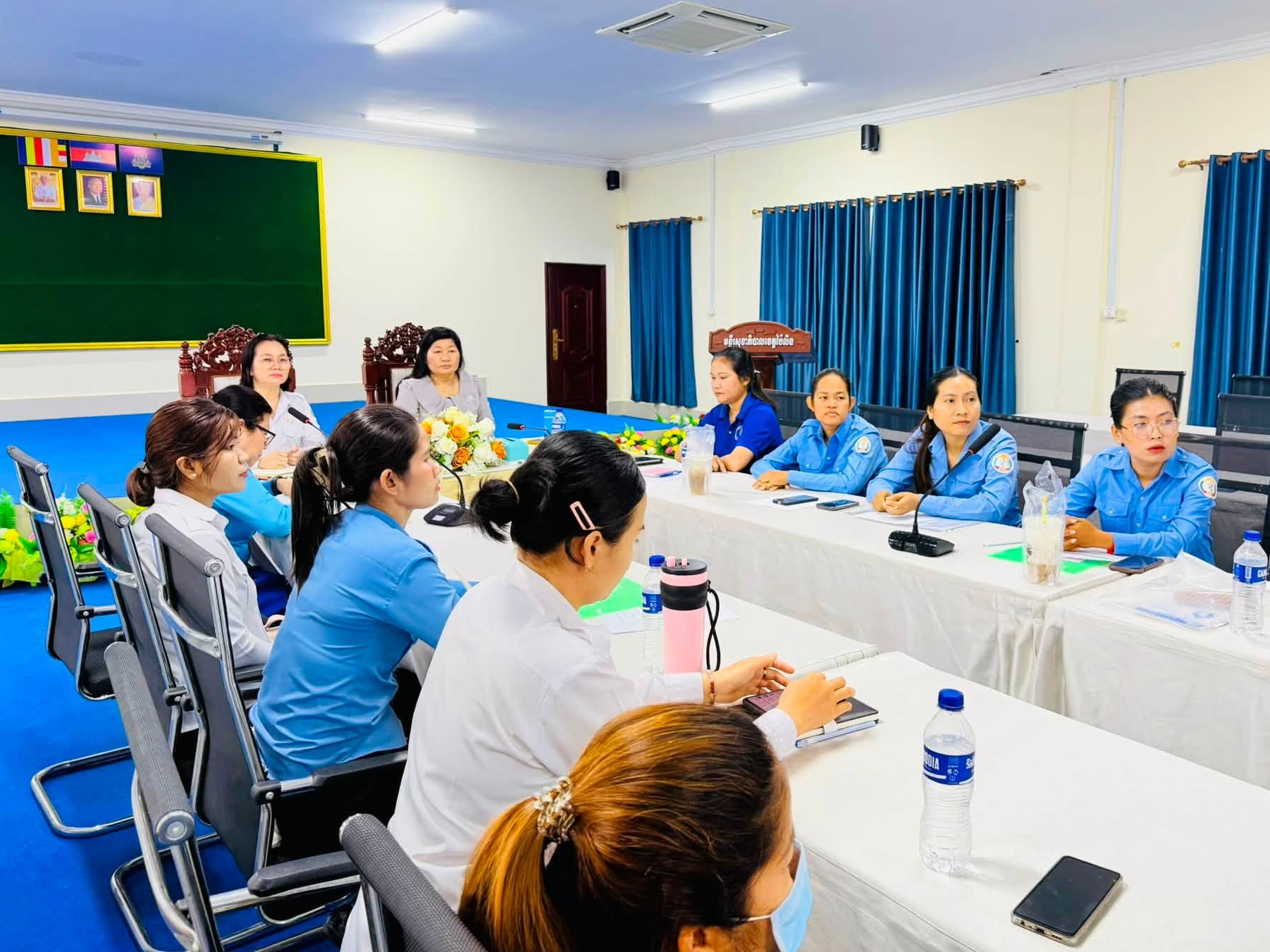 ការចុះអភិបាល កិច្ចប្រជុំក្រុមសម្របសម្រួលសម្ព័ន្ធឆ្មប​ Midwifery Coordinator Alliance Team​ (MCAT)​ ក្រោមប្រធានបទ​ ស្តីពី"សំណុំឯកសារថែទាំផ្ទៃពោះមុនសម្រាល​"​ នៅមន្ទីរសុខាភិបាល​ នៃរដ្ឋបាលខេត្តប៉ៃលិន